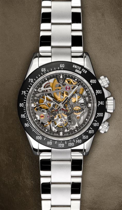 skeleton dial daytona.